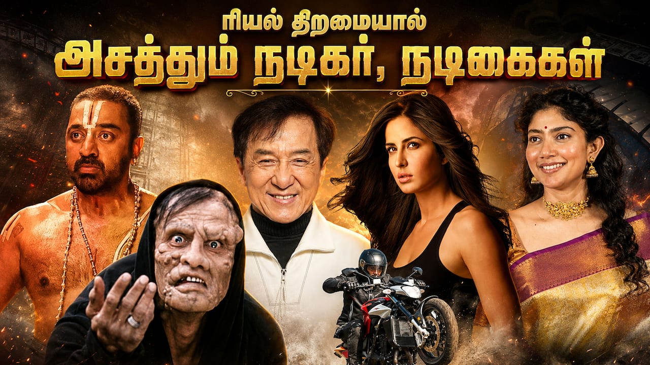 ரியல் திறமையால் அசத்தும் நடிகர், நடிகைகள்