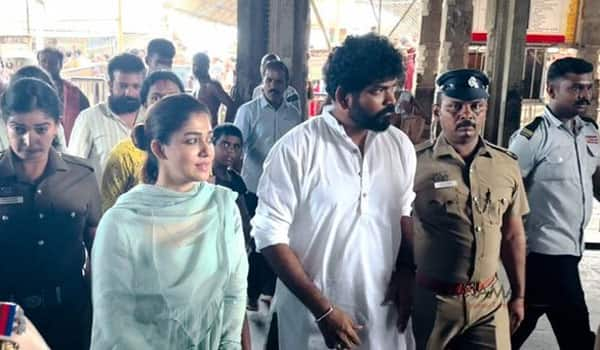 Nayanthara-Worship-with-her-husband-in-Tiruchendur-and-Kanyakumari-temples