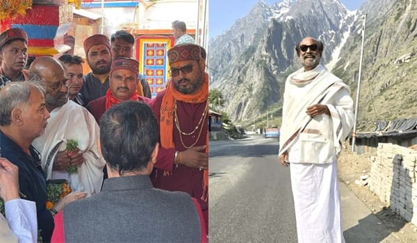 Rajinikanth-Darshan-at-Badrinath,-Kedarnath