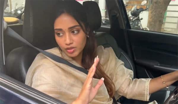 Police-raid-video-of-Nivetha-Pethuraj-car,-what-is-the-truth---The-suspense-is-broken