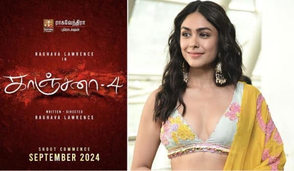 Mrunal-Thakur-Joins-'Kanchana-4'-Cast!