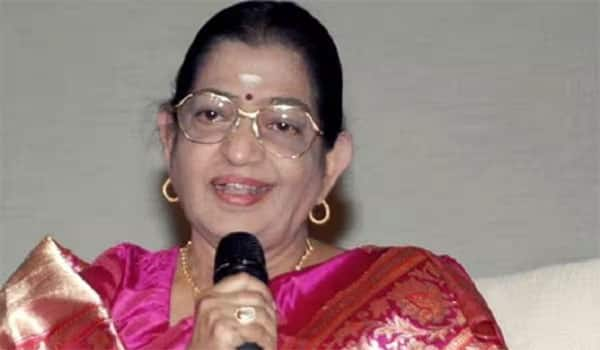 Background-singer-P.-Susheela-admitted-to-hospital!