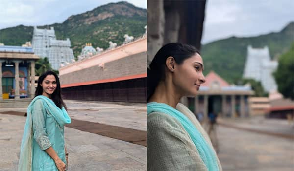 Andrea-at-Annamalaiyar-Temple-in-Thiruvannamalai