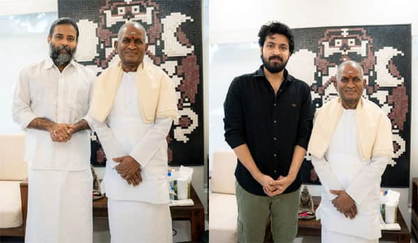 The-Lubber-Pandhu-team-met-Ilayaraja