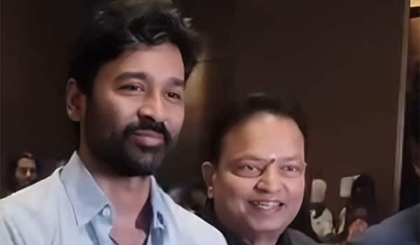 Dhanush-at-Isari-Ganesh-birthday-party:-The-next-film-is-for-him