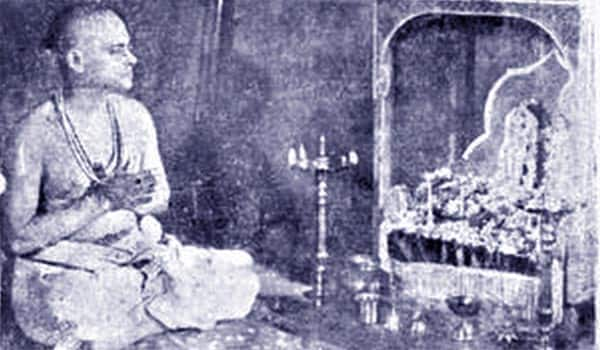 Flashback:-Bhaktha-Sri-Thyagaraja-inside-Tirupati-temple