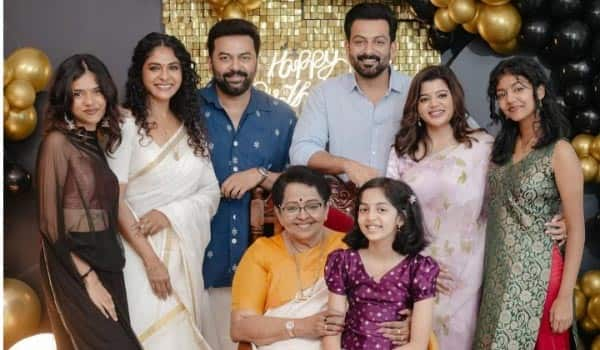 Mallika-Sukumaran-turns-70;-Prithviraj-wishes-his-mother-stays-16-forever