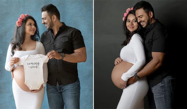 Vidya-Pradeep-posted-pregnancy-photos