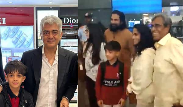 New-Year-Celebration-Ajith-camping-with-his-family-in-Singapore