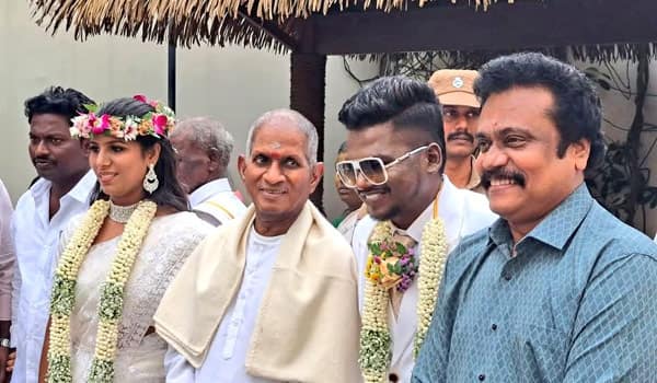 Singer-Arivu-wedding-:-Ilayaraja-wishes