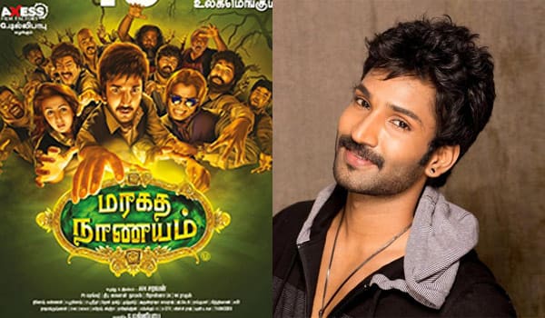 The-story-of-Maragatha-Naanayam-2-will-be-big:-Aadhi