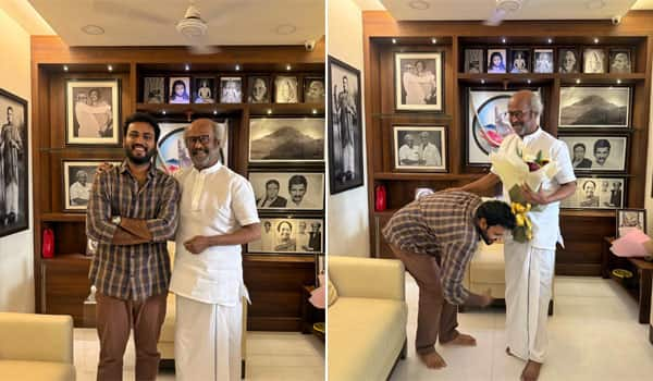 Good-Night-producer-meets-Rajinikanth-and-receives-blessings