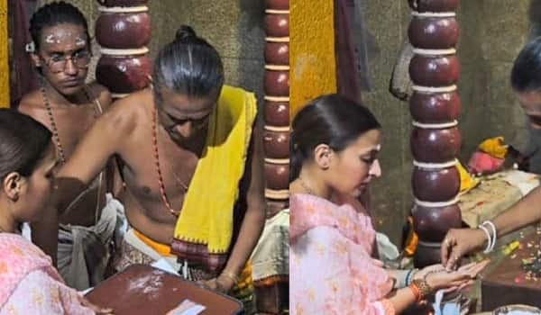 Aishwarya-Rajini-worshipped-Lord-Murugan-at-his-feet,-telling-the-story-of-the-new-film