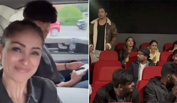 Simran-and-Pooja-Hegde-watched-their-films-in-London