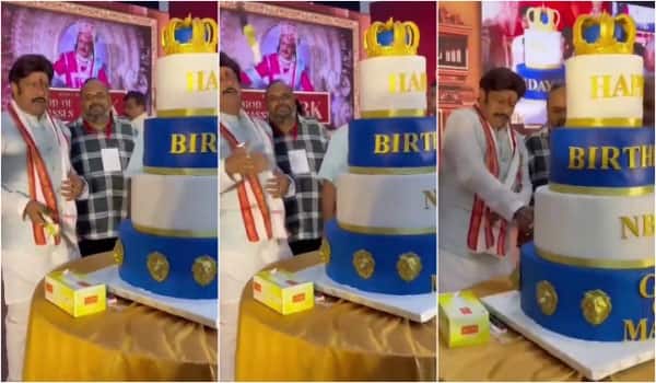 Balakrishna-cut-the-cake-by-swinging-the-knife-in-the-air