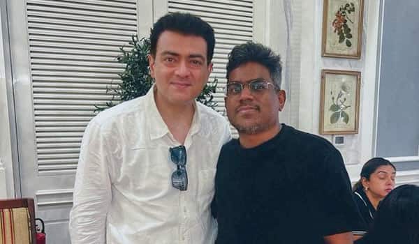 Yuvan-Shankar-Raja-meets-Ajith-Kumar-in-person