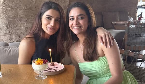 Samantha-and-Keerthy-Sureshs-surprise-meeting