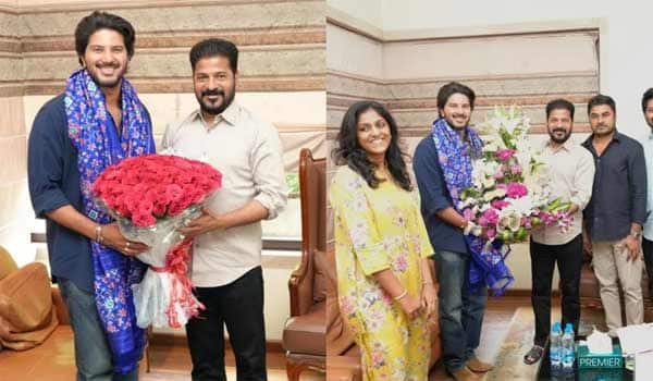 Dulquer-Salmaan-meets-Telangana-CM-to-thank-him-for-the-Gaddar-Telangana-State-Film-Award