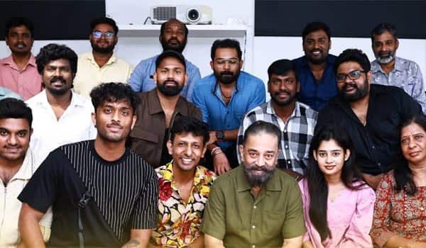 Usurey-film-crew-meets-Kamal-haasan-arranges-for-Bigg-Boss-Janani