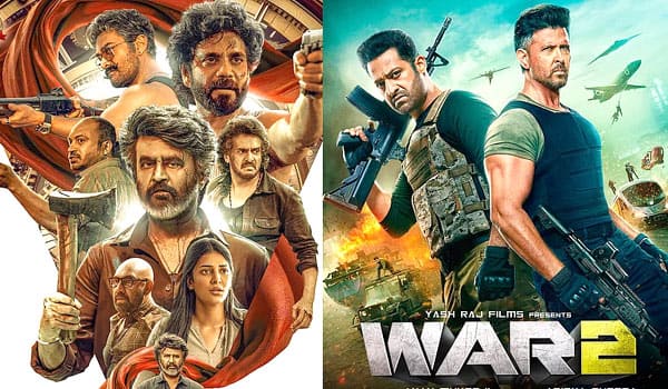 Telugu-film-industry,-fans-protest-against-the-hike-in-ticket-prices-of-Coolie,-War-2