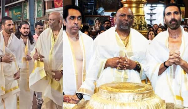 Akshay-Kumar-visits-Guruvayurappa-temple