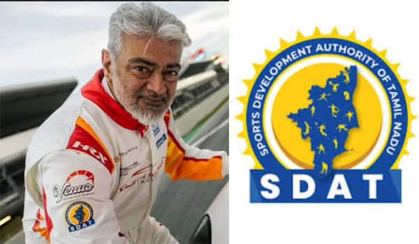 Tamil-Nadu-Sports-Department-logo-on-car-race-team-Ajith-explains