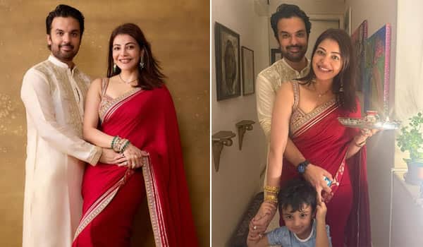 Kajal-Aggarwal-performs-Karva-Sauda-Puja-to-prolong-her-husbands-life