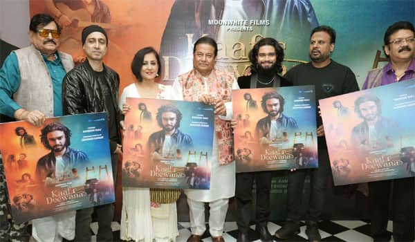 Suharssh-Raajs-music-video-Anup-Jalota,-singer-Madhushree-praise