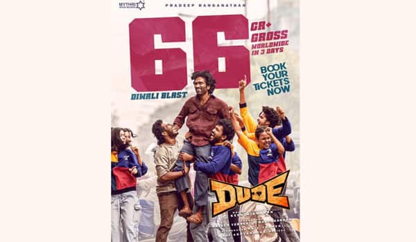 Dude-grosses-Rs.-66-crore-Pradeep-Ranganathans-hat-trick-in-100-crores