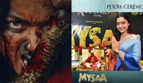 Rashmikas-Mysaa-Begins-Shooting-in-Keralas-forest-area-of-Athirapally