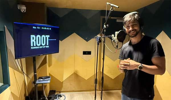 Gautham-Ram-Karthik-completes-dubbing-of-Root!