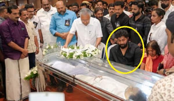 Did-actor-Srinivasans-younger-son-insult-the-Kerala-Chief-Minister-during-his-fathers-funeral-Controversy-erupts
