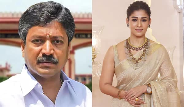 Controversial-talk-about-Nayanthara-CV-Shanmugam-expresses-regret