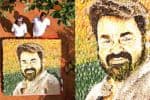 மோகன்லால் பிறந்தநாள் பரிசாக பலாப்பழ ஓவியம் வரைந்த ஓவியர்