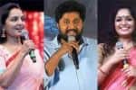 மஞ்சு வாரியரா? காவ்யா மாதவனா? : பெண் நடுவரை சிக்கலில் மாட்டிவிட்ட நடிகர்