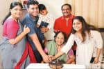90வது பிறந்த நாளை கொண்டாடிய எம்.என்.ராஜம்
