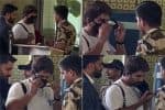 சோதனை அதிகாரிகளின் வற்புறுத்தலுக்கு பின் மாஸ்க் கழட்டிய அல்லு அர்ஜுன் ; வைரலாகும் வீடியோ