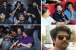 ரசிகர்களுடன் ‛கூலி' படம் பார்த்த திரைப்பிரபலங்கள்