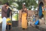 குடும்பத்துடன் குலதெய்வம் கோவிலில் தரிசனம் செய்த தனுஷ்