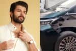 கார் விபத்தில் சிக்கி மயிரிழையில் தப்பிய விஜய் தேவரகொண்டா