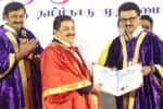 நடிகர் சிவகுமாருக்கு கவுரவ டாக்டர் பட்டம்