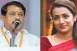 பா.ஜ., தலைவரின் பேச்சுக்கு திரிஷா கண்டனம் : வருத்தம் தெரிவித்த நயினார் நாகேந்திரன்