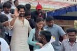 அனந்தபுரி ஆஞ்சநேயர் கோயிலில் விஜய தேவரகொண்டா, ராஷ்மிகா வழிபாடு