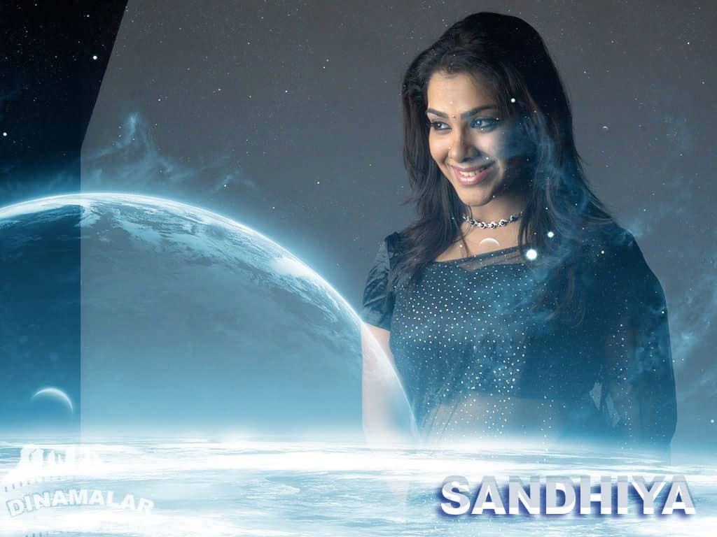 Tamil Actress Wall paper Sandhiya