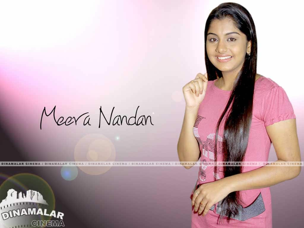 Tamil Actress Wall paper Meera Nandhan