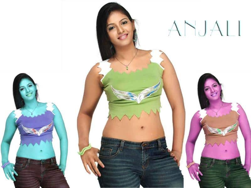 Tamil Cinema Wall paper Anjali