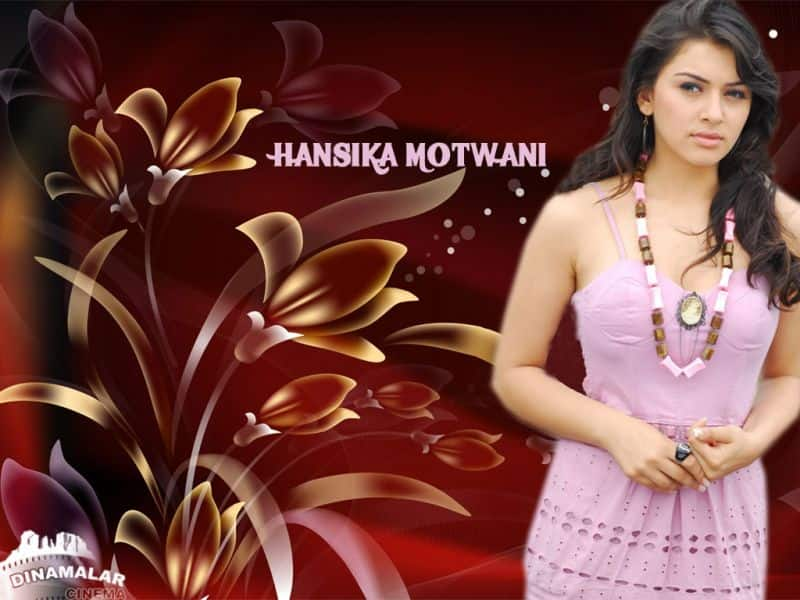 Tamil Cinema Wall paper Hansika Motvani