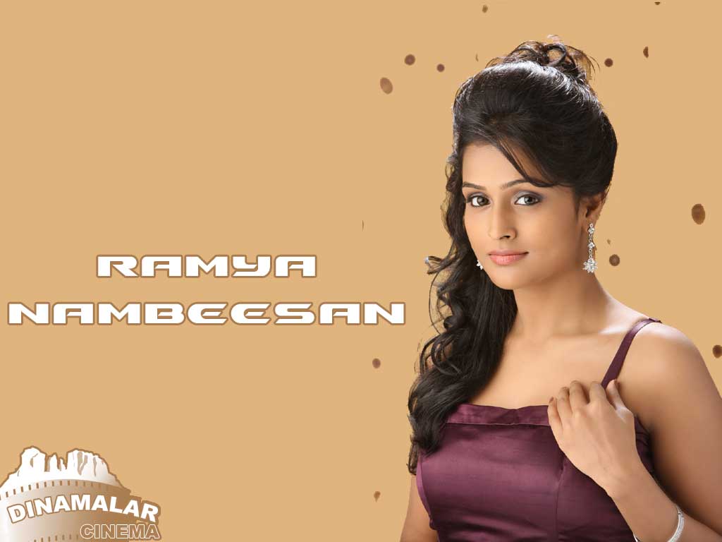 Tamil Actress Wall paper Ramya Nambeesan