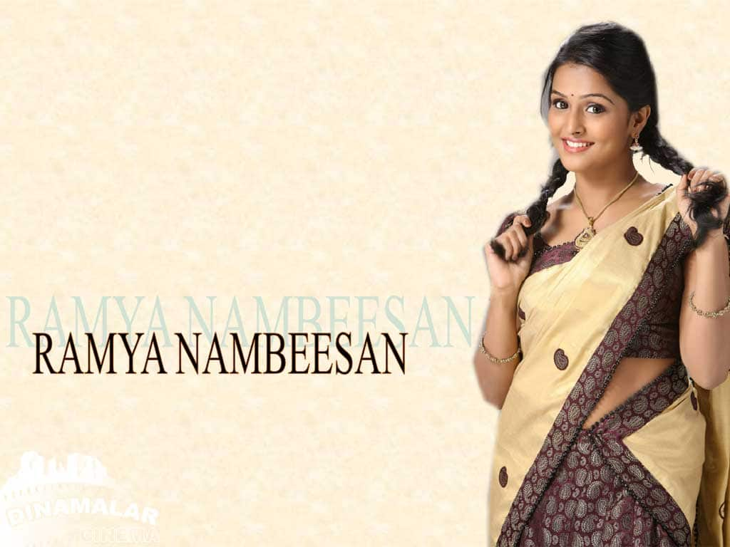 Tamil Actress Wall paper Ramya Nambeesan