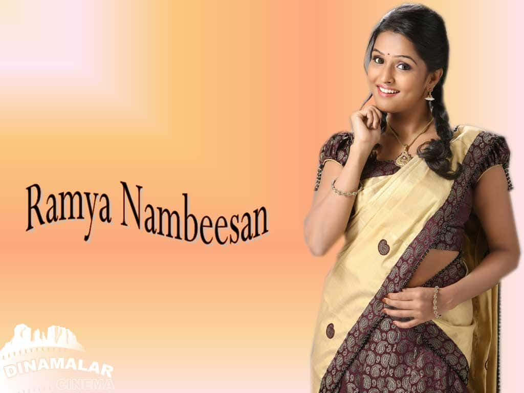 Tamil Actress Wall paper Ramya Nambeesan